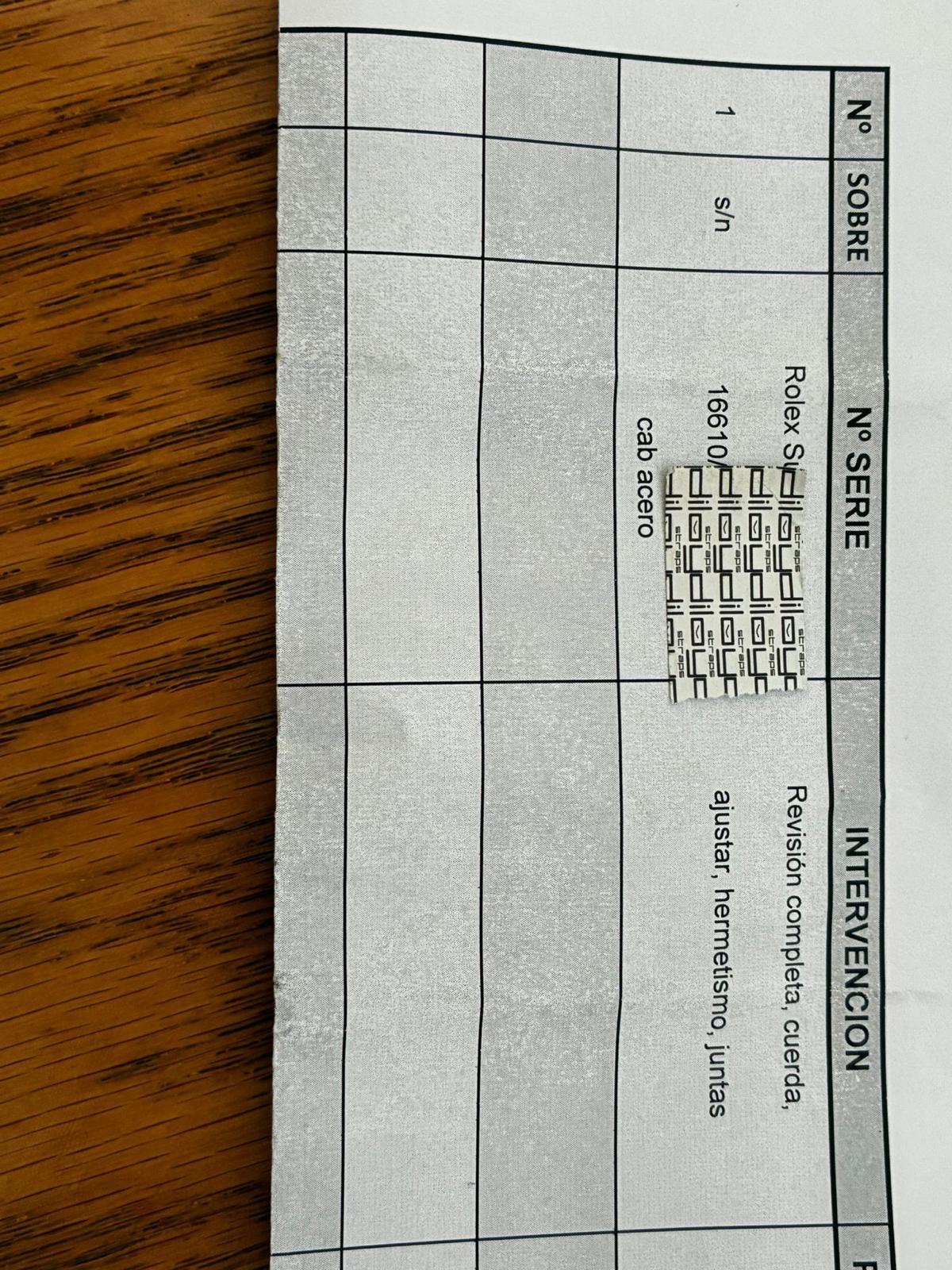 Rolex submariner ref 16610 automático - Imagen 9