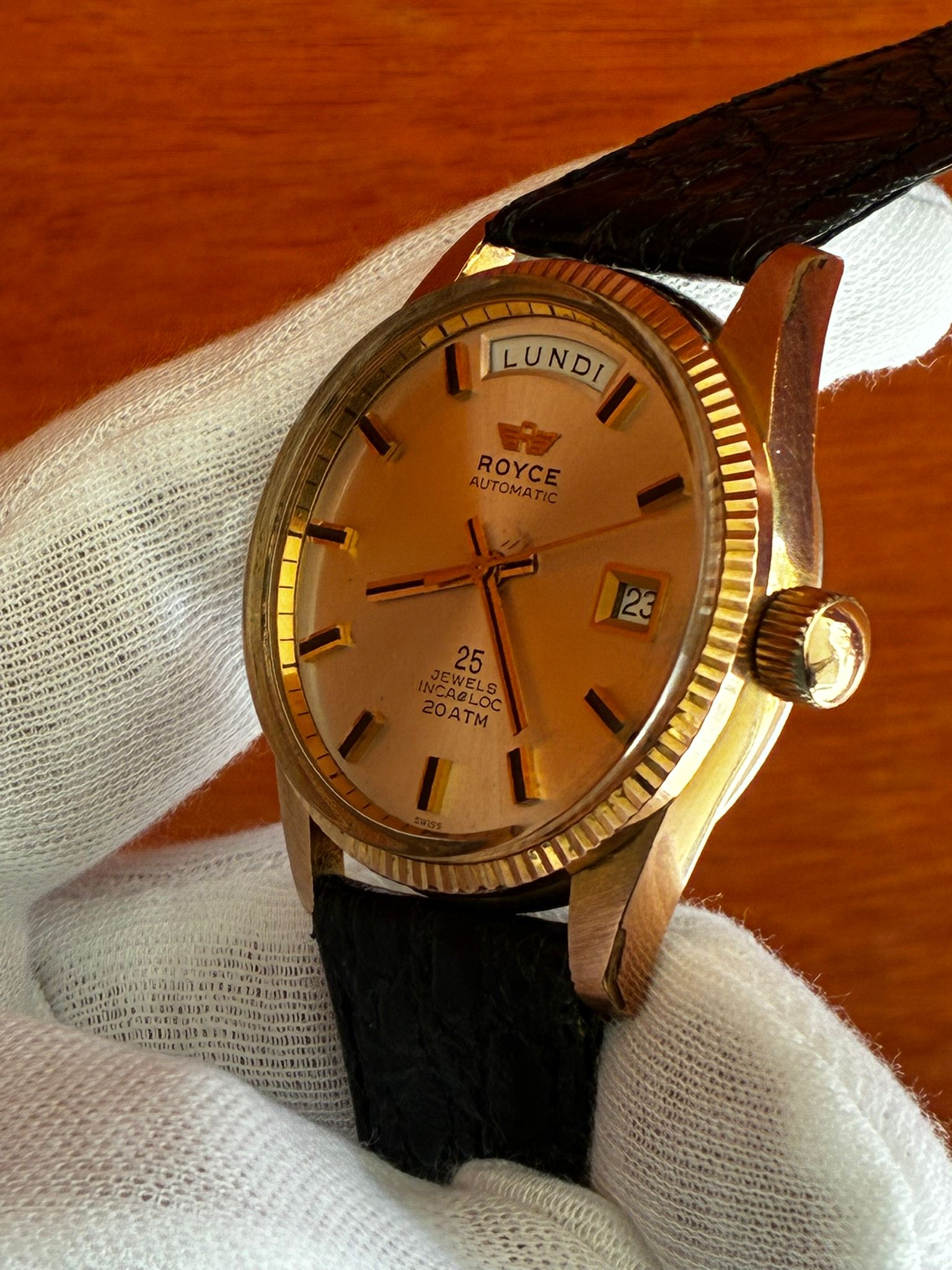 Reloj royce automático doble calendario - Imagen 2