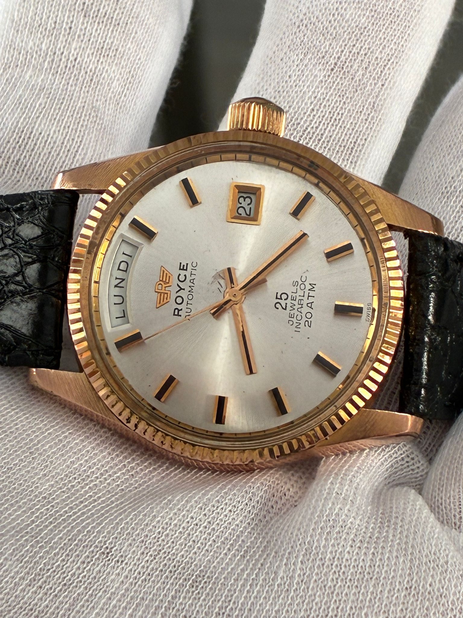 Reloj royce automático doble calendario - Imagen 4