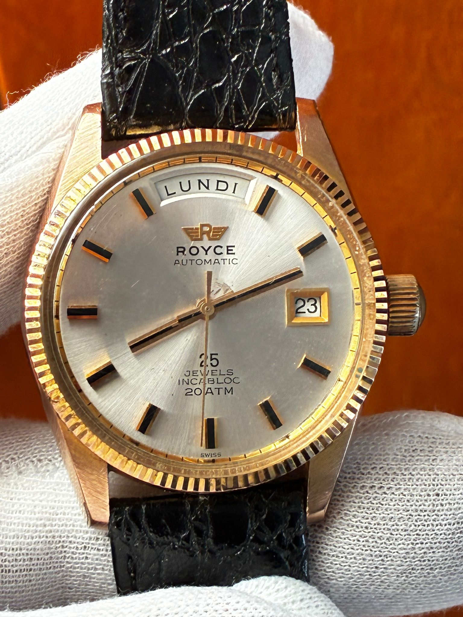 Reloj royce automático doble calendario - Imagen 5