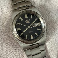 Reloj Seiko 5 automático esfera negra todo original