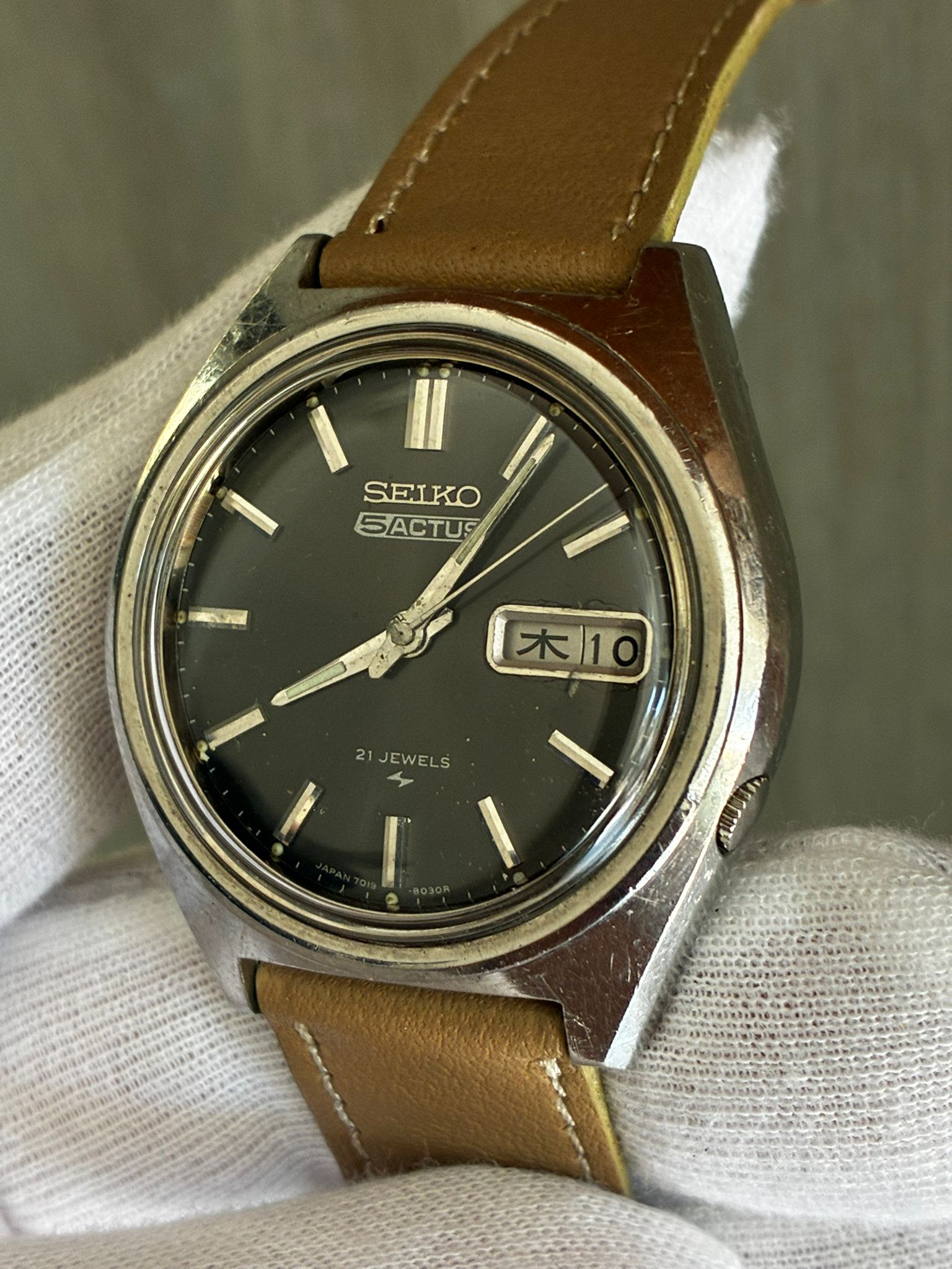 Reloj Seiko 5 actus automático ref 7019 - Imagen 3