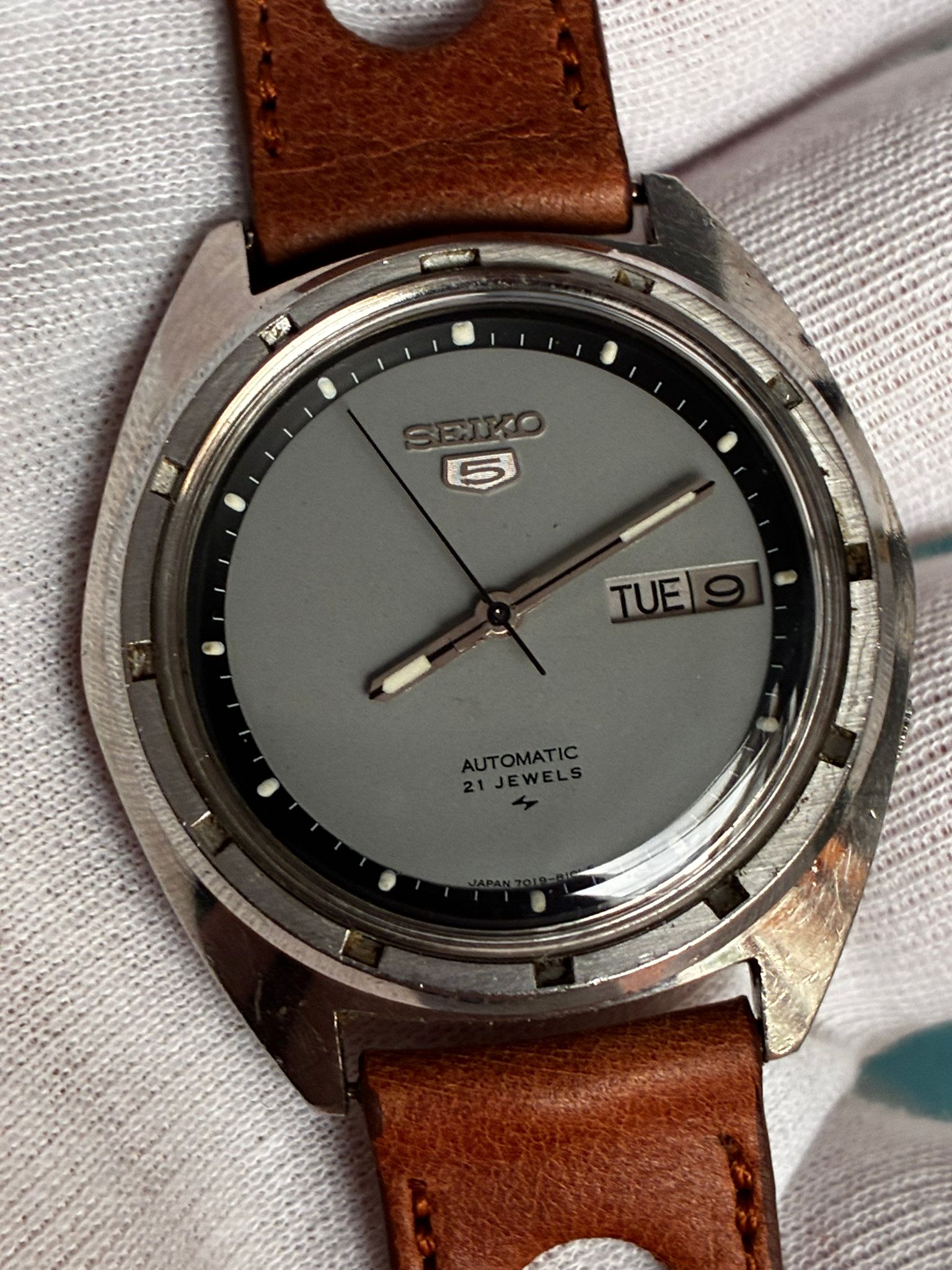 Reloj Seiko automático ref 7019 revisado - Imagen 5