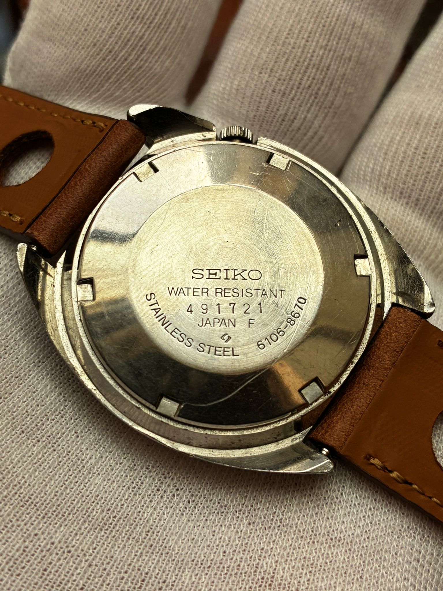Reloj Seiko automático 5 actús SS ref 6106 revisado - Imagen 7