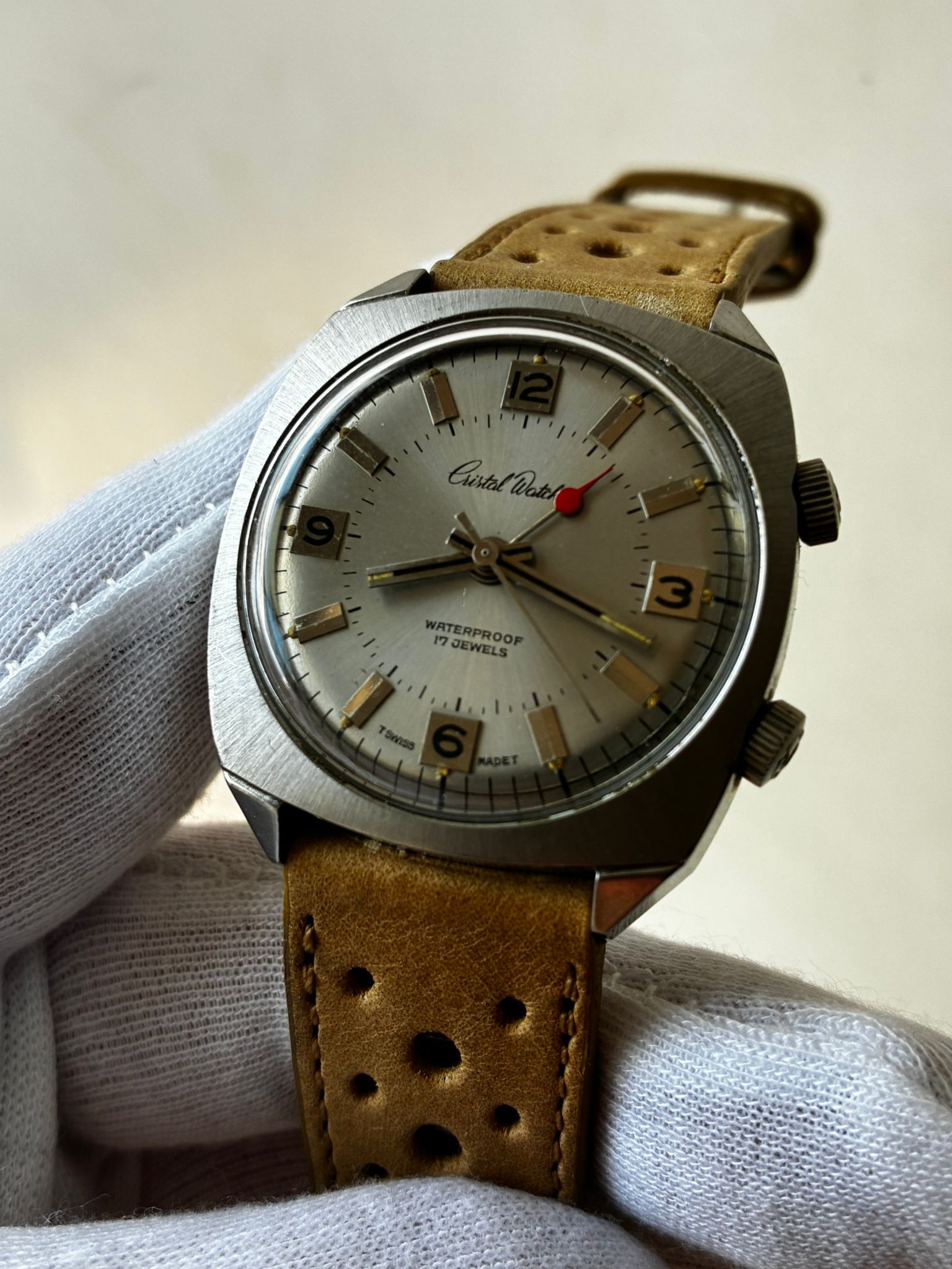 Reloj cristal Watch alarma sonora 2 coronas - Imagen 3