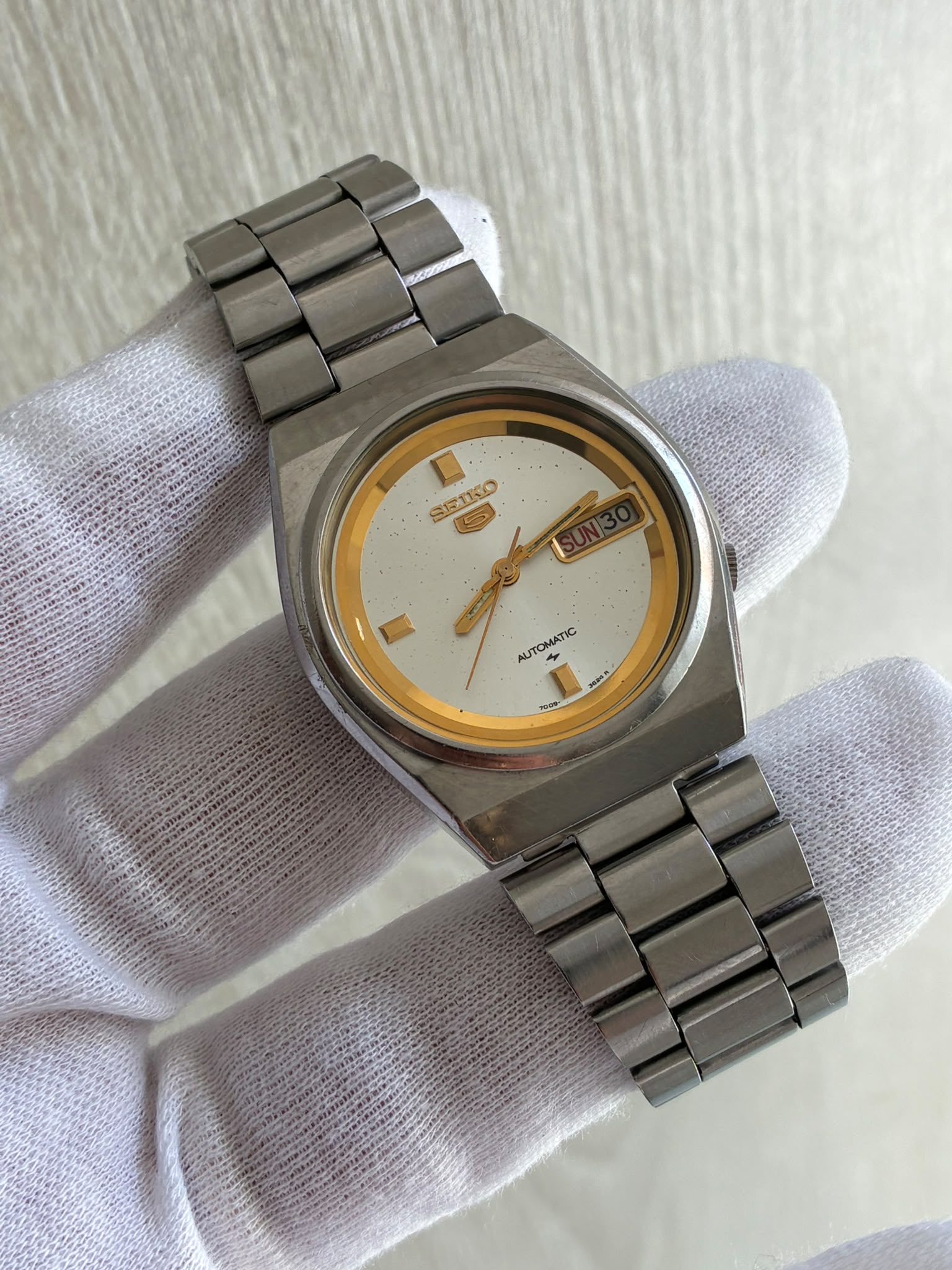 Reloj Seiko 5 automático Armis original recién revisado - Imagen 4