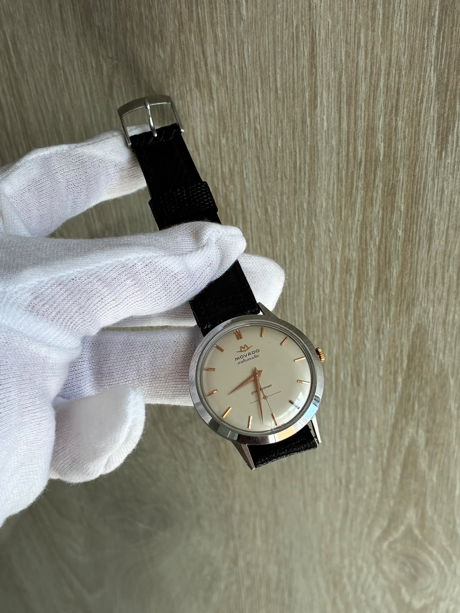 Reloj Movado automático bumper revisado - Imagen 7