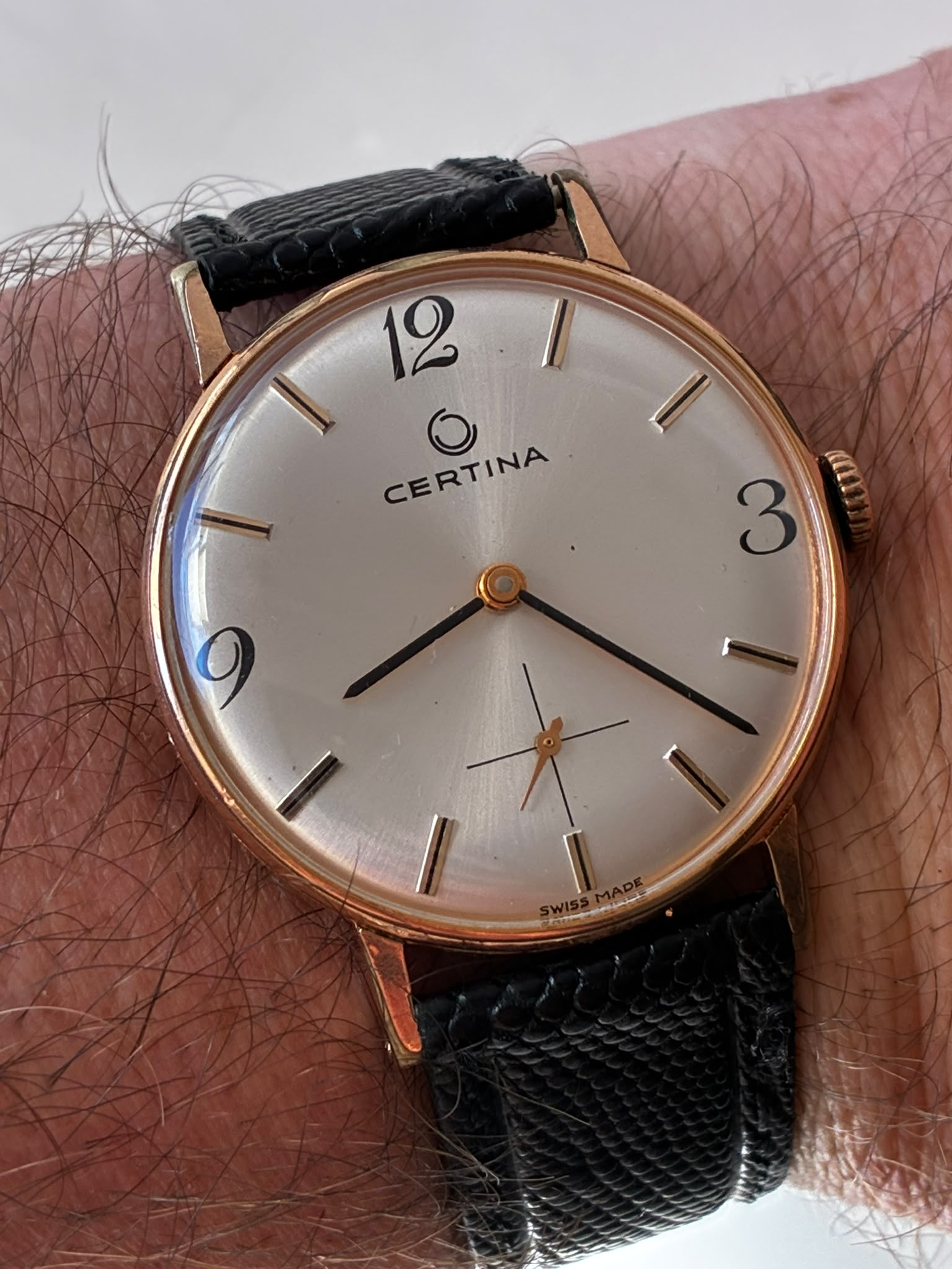Reloj Certina calibre 28-10