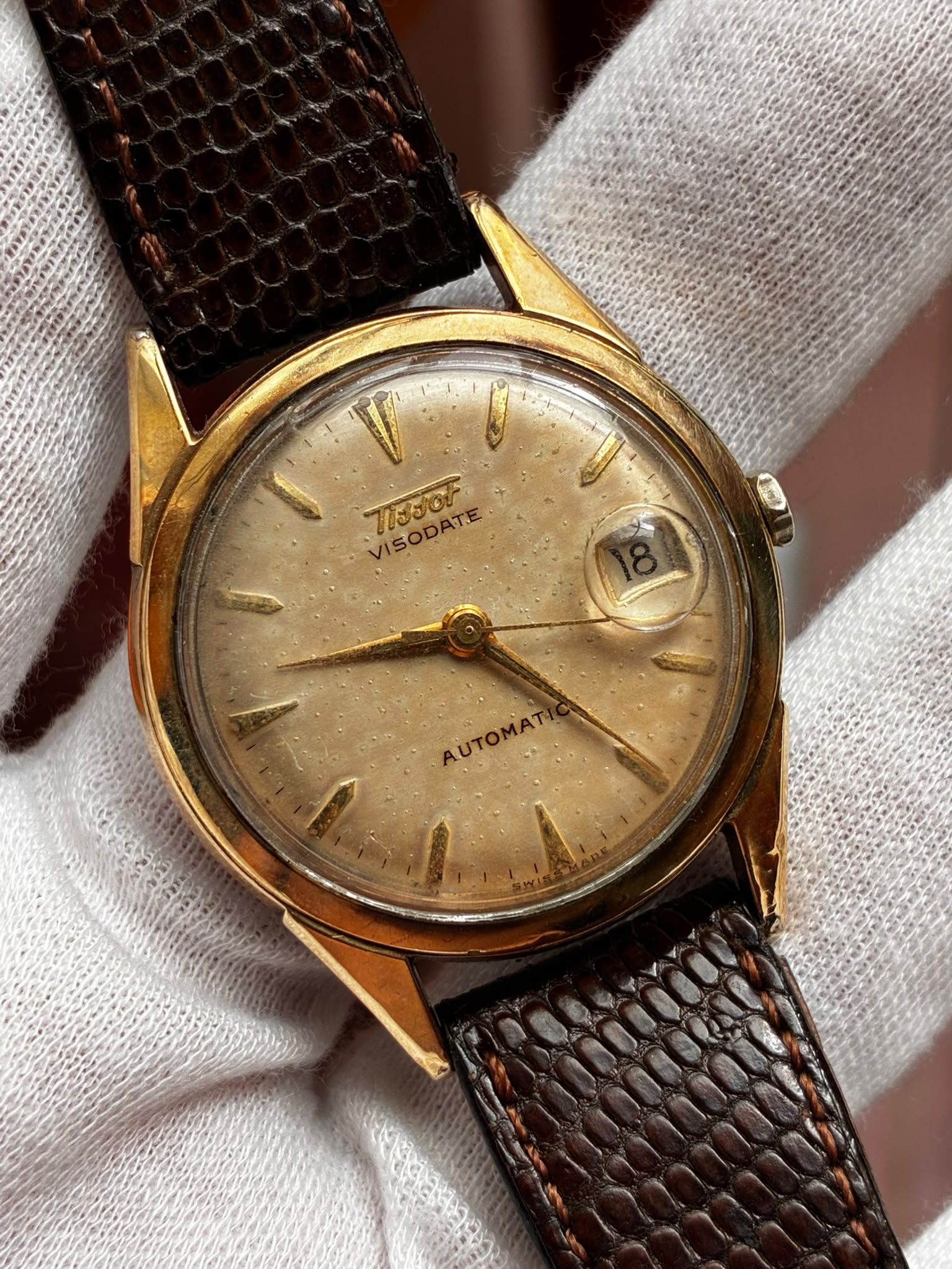 Reloj TISSOT automático modelo visodate revisado - Imagen 3