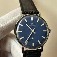 Reloj royce esfera azul espectacular