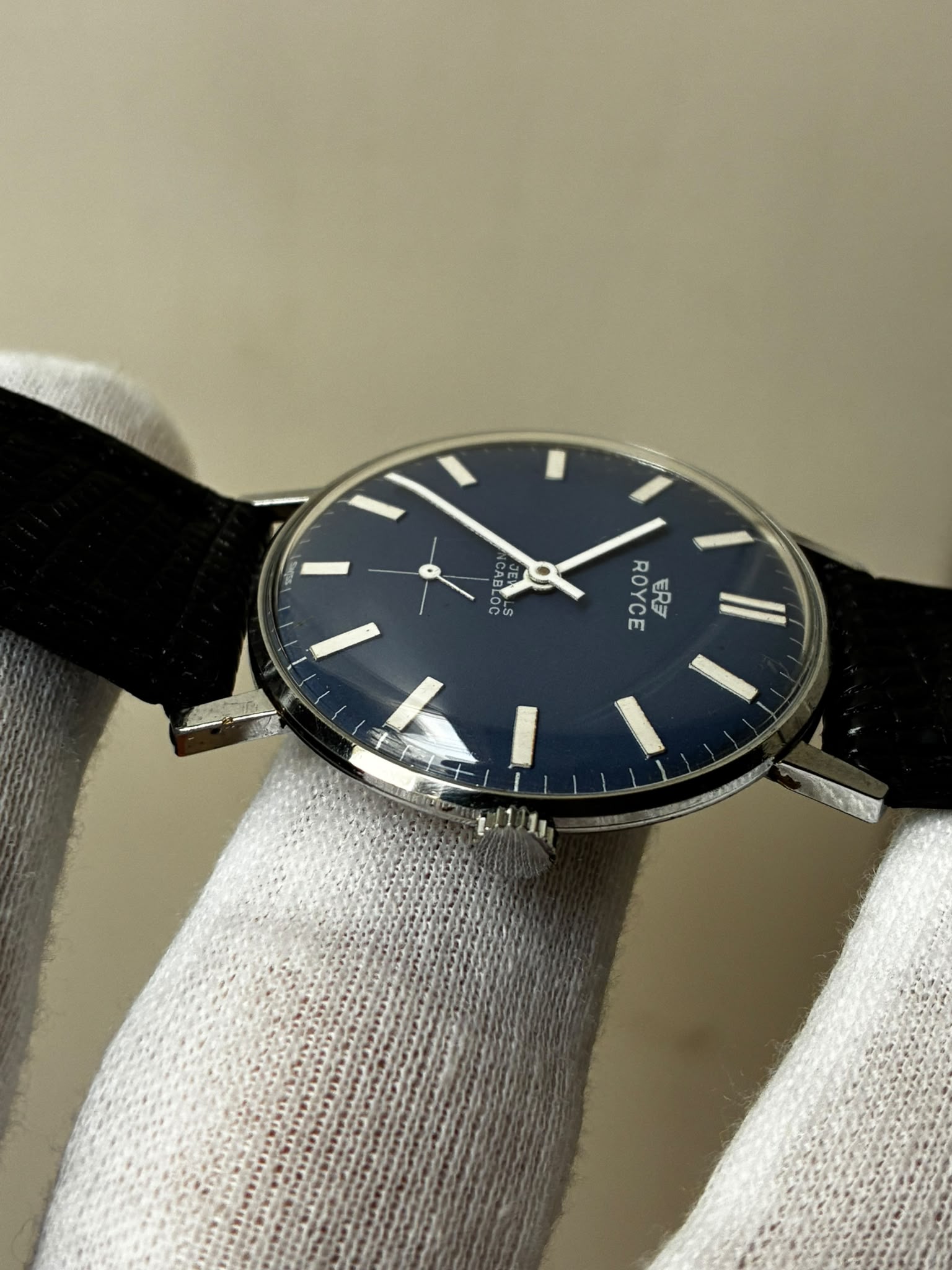 Reloj royce esfera azul espectacular - Imagen 5