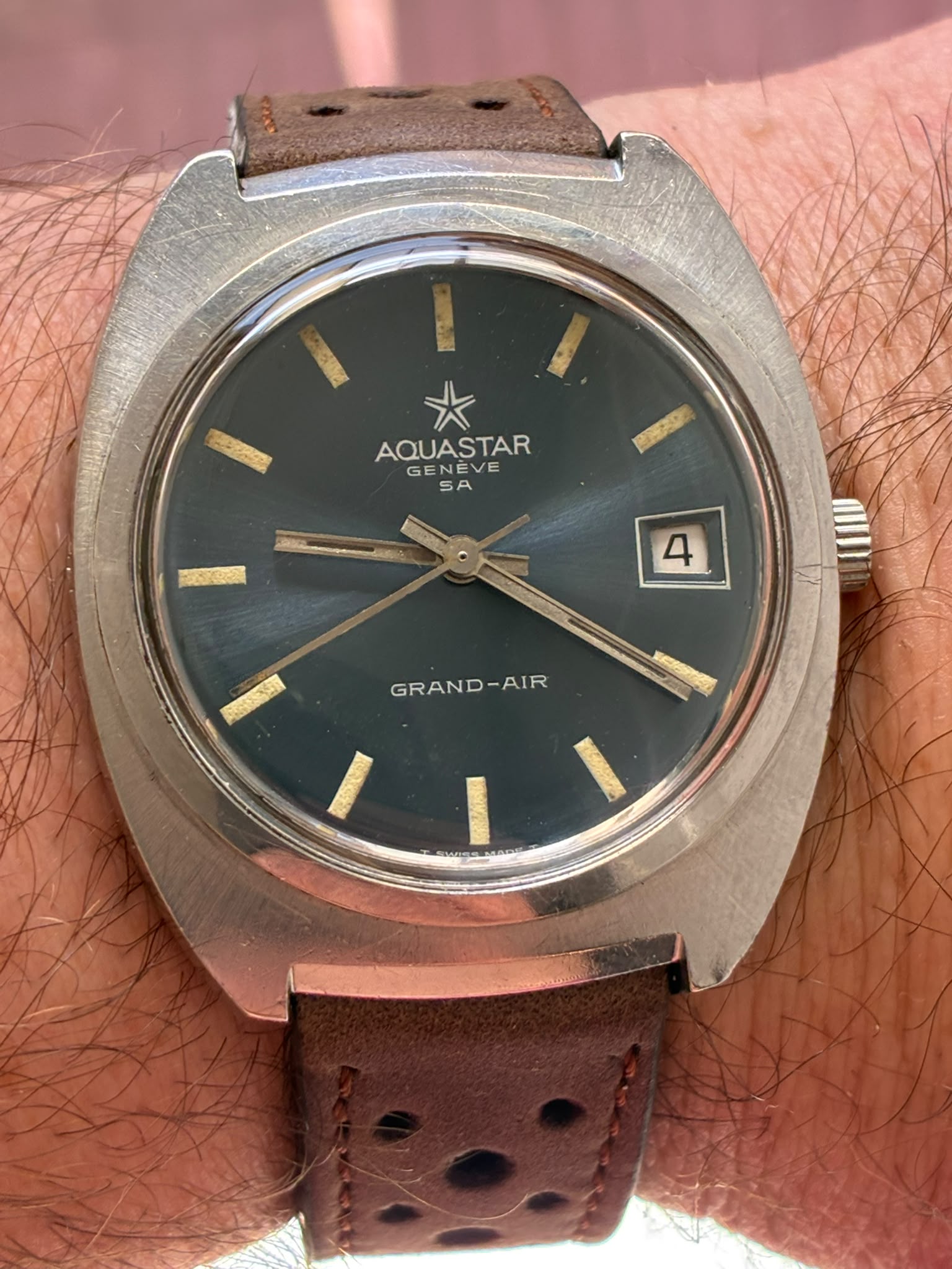 Reloj aquastar automático grand air revisado