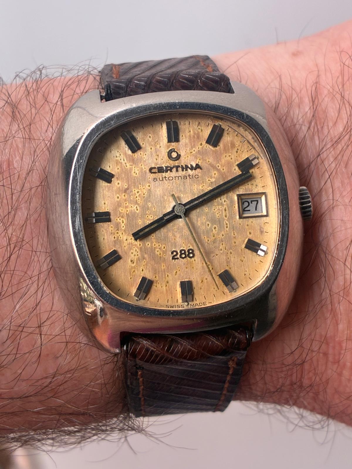 Reloj Certina automático modelo 288