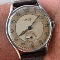 Reloj lanco esfera bitono años 60