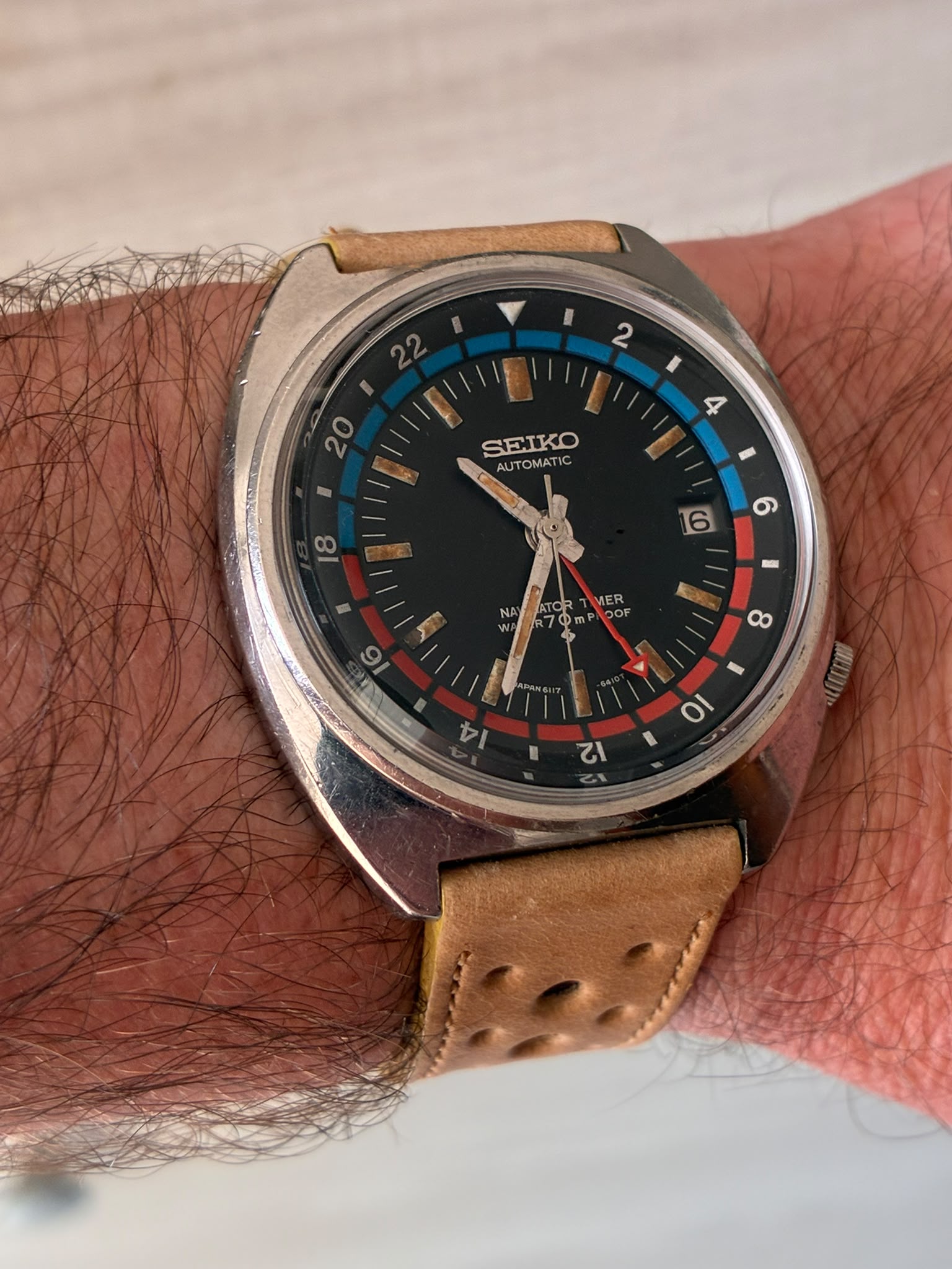 Reloj Seiko world time automático - Imagen 3