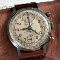 Reloj cronógrafo pierce manufactura propia vintage