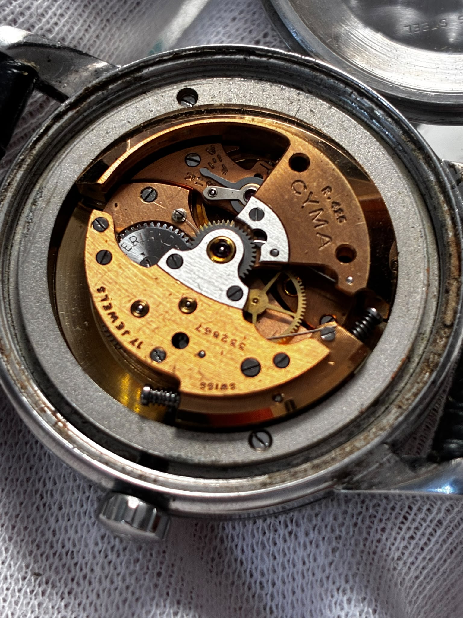 Reloj cyma automático calibre bumper ref 425 - Imagen 5