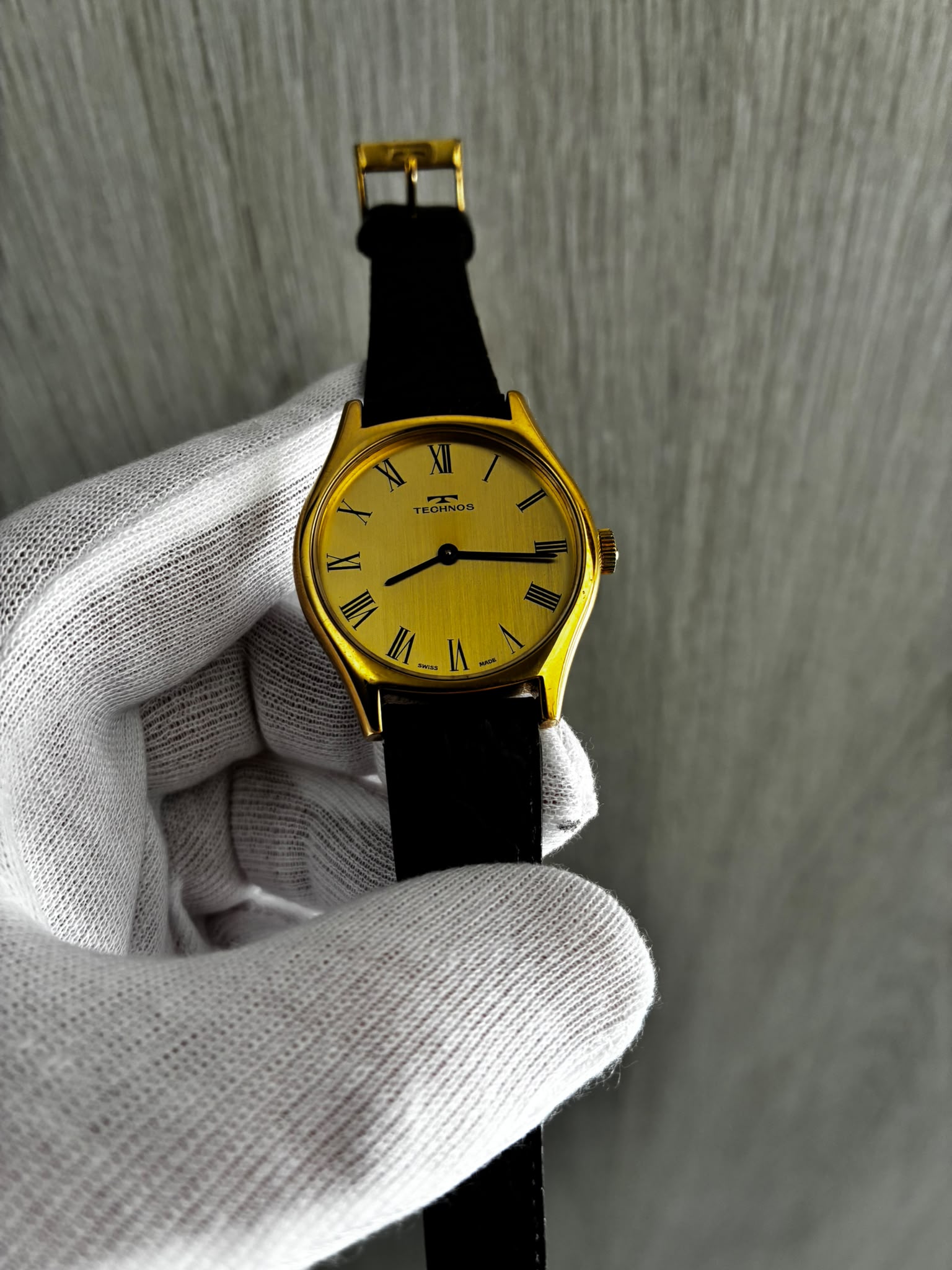 Reloj technos de cuerda nos antiguo stock de relojería sin uso - Imagen 3