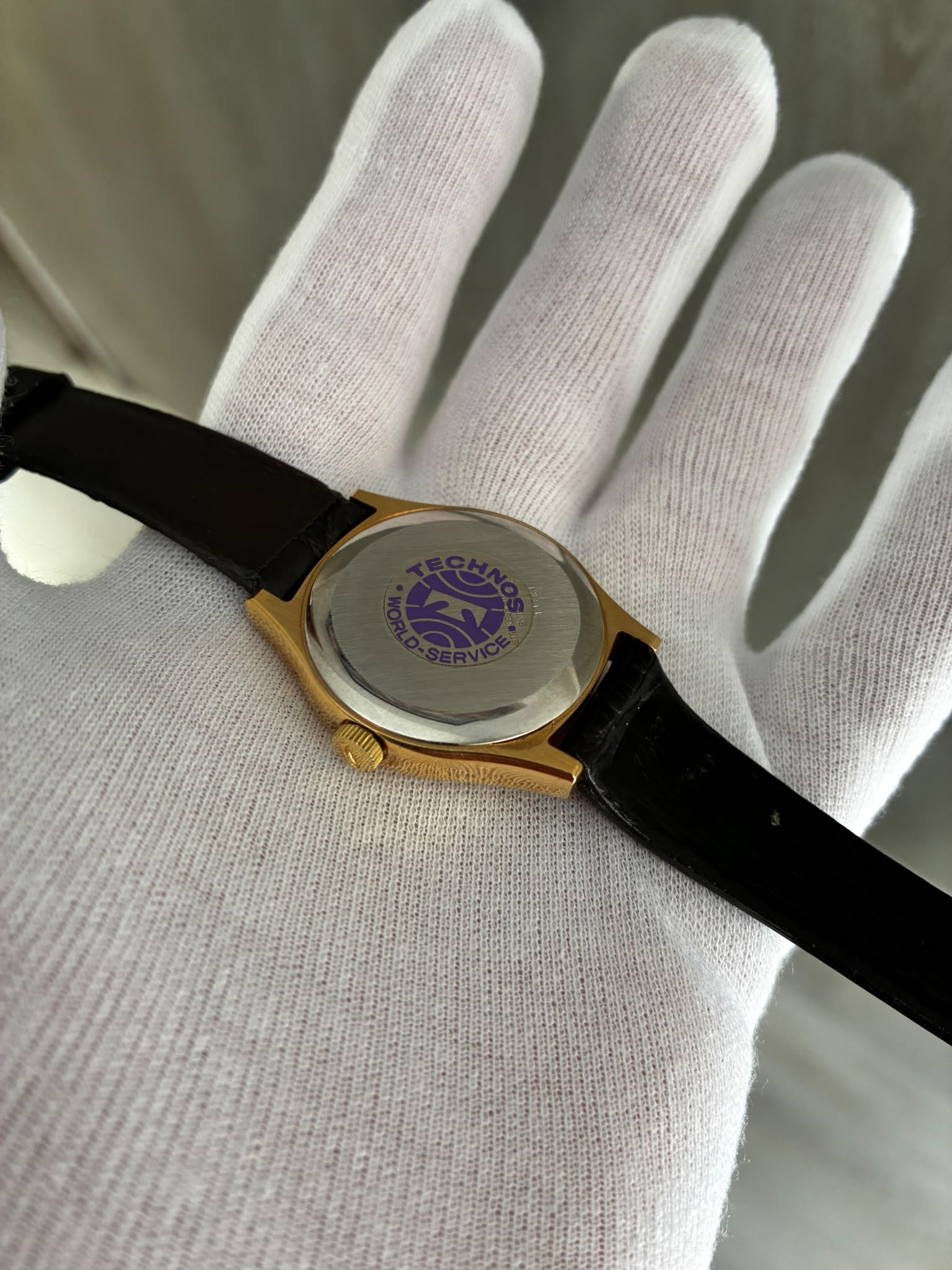 Reloj technos de cuerda nos antiguo stock de relojería sin uso - Imagen 4