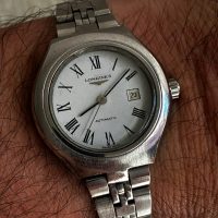 Reloj longines automático esfera números romanos