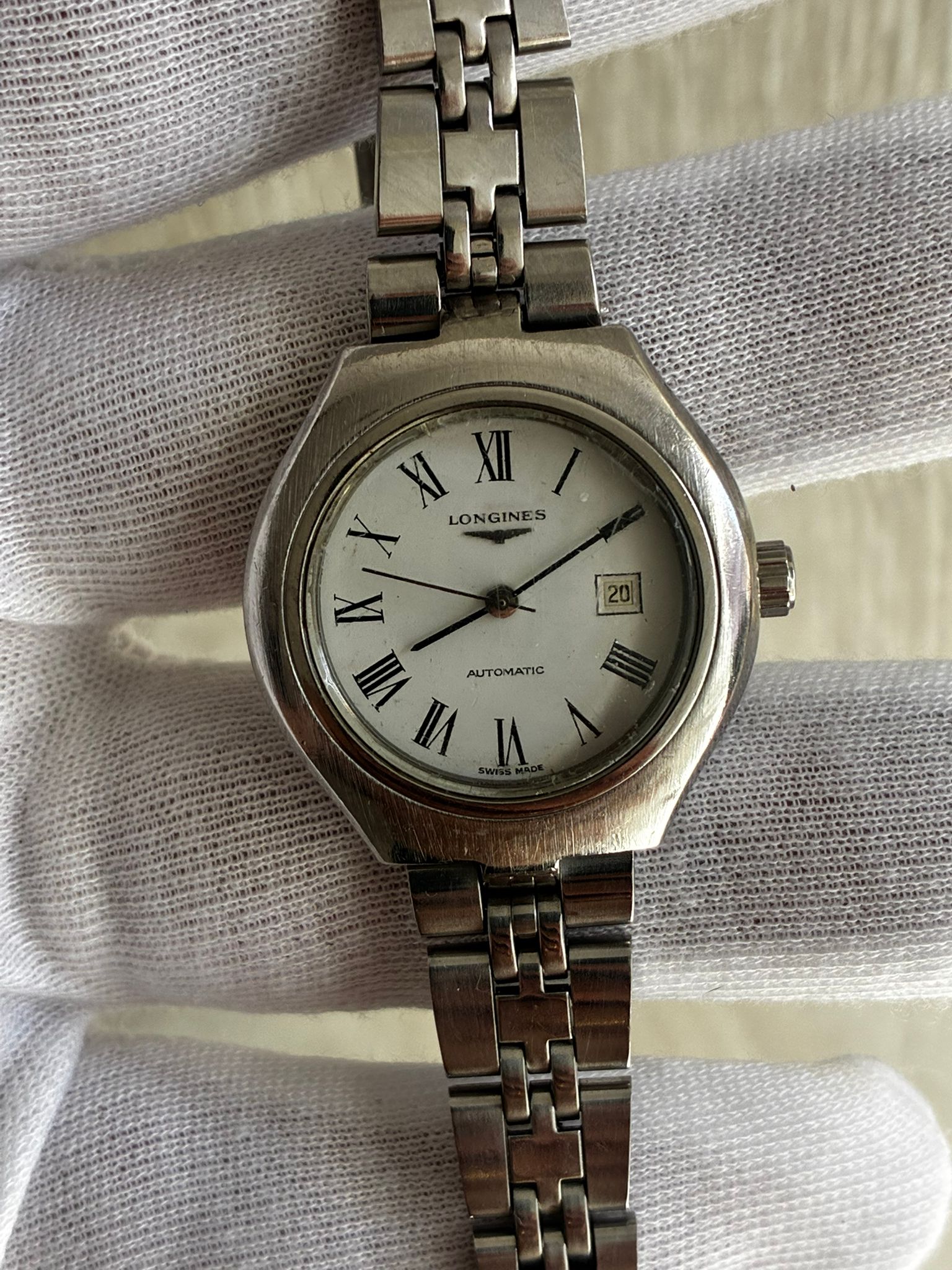 Reloj longines automático esfera números romanos - Imagen 3