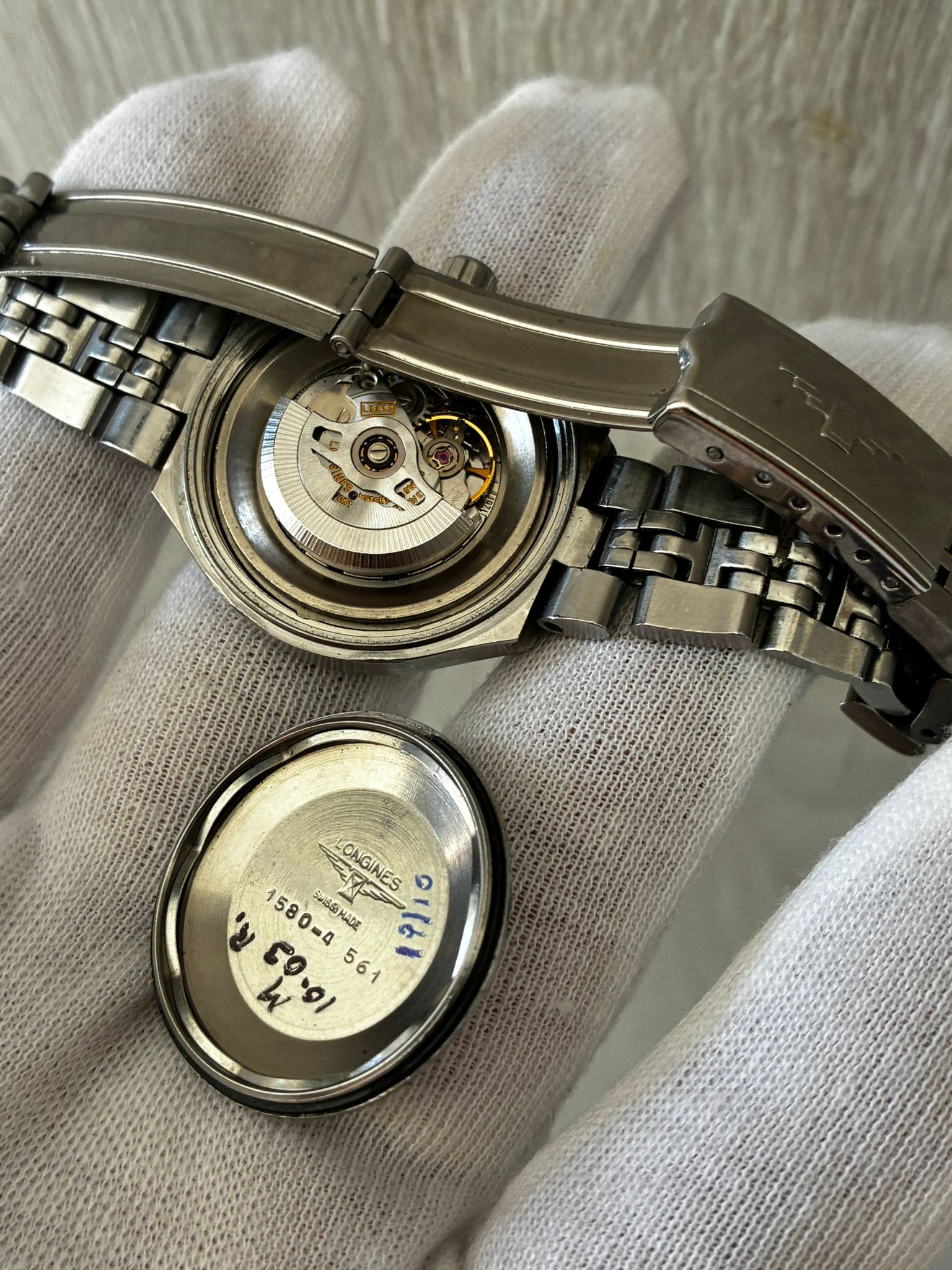 Reloj longines automático esfera números romanos - Imagen 7