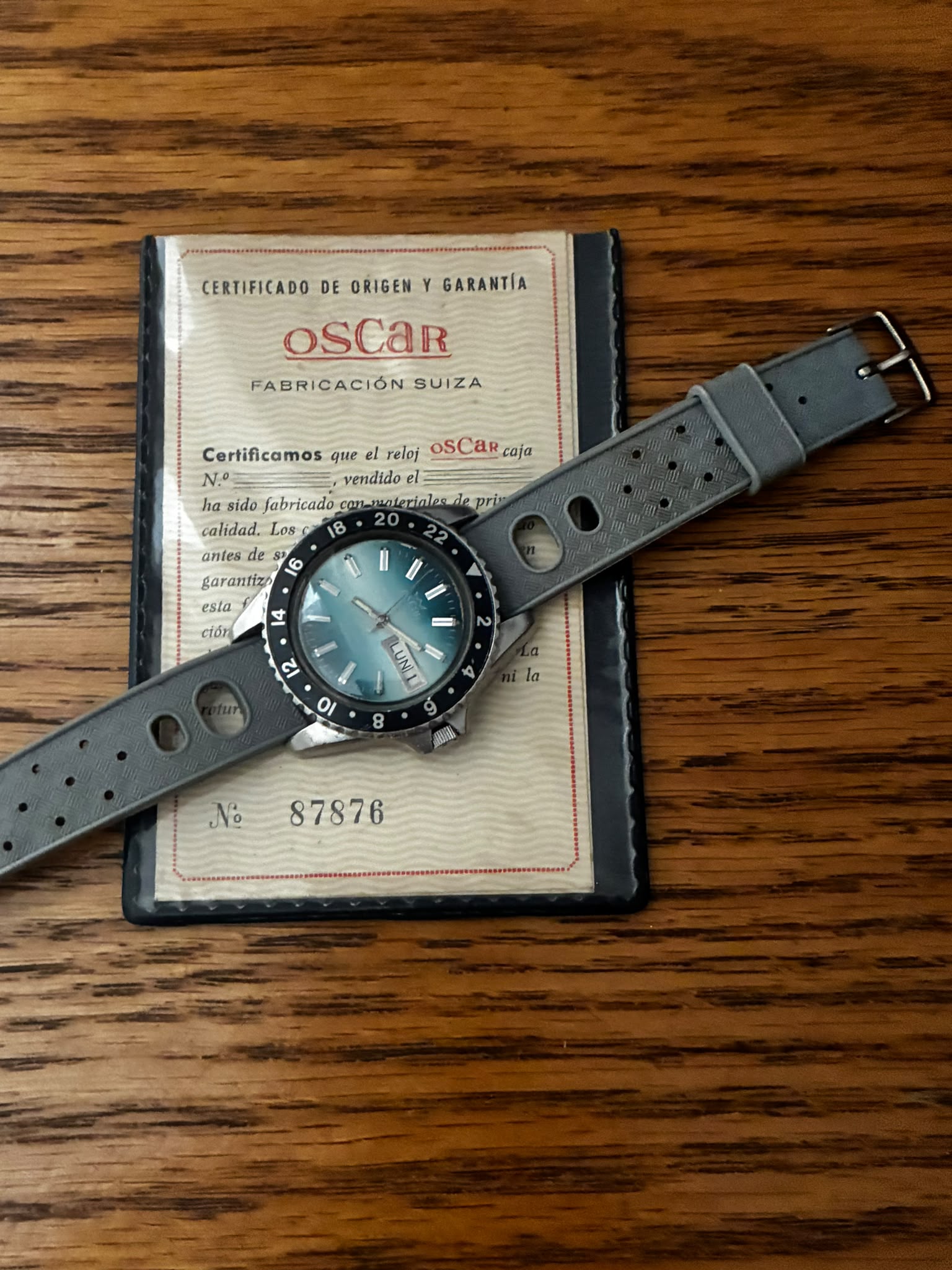 Reloj diver automático caja de acero Oscar - Imagen 3