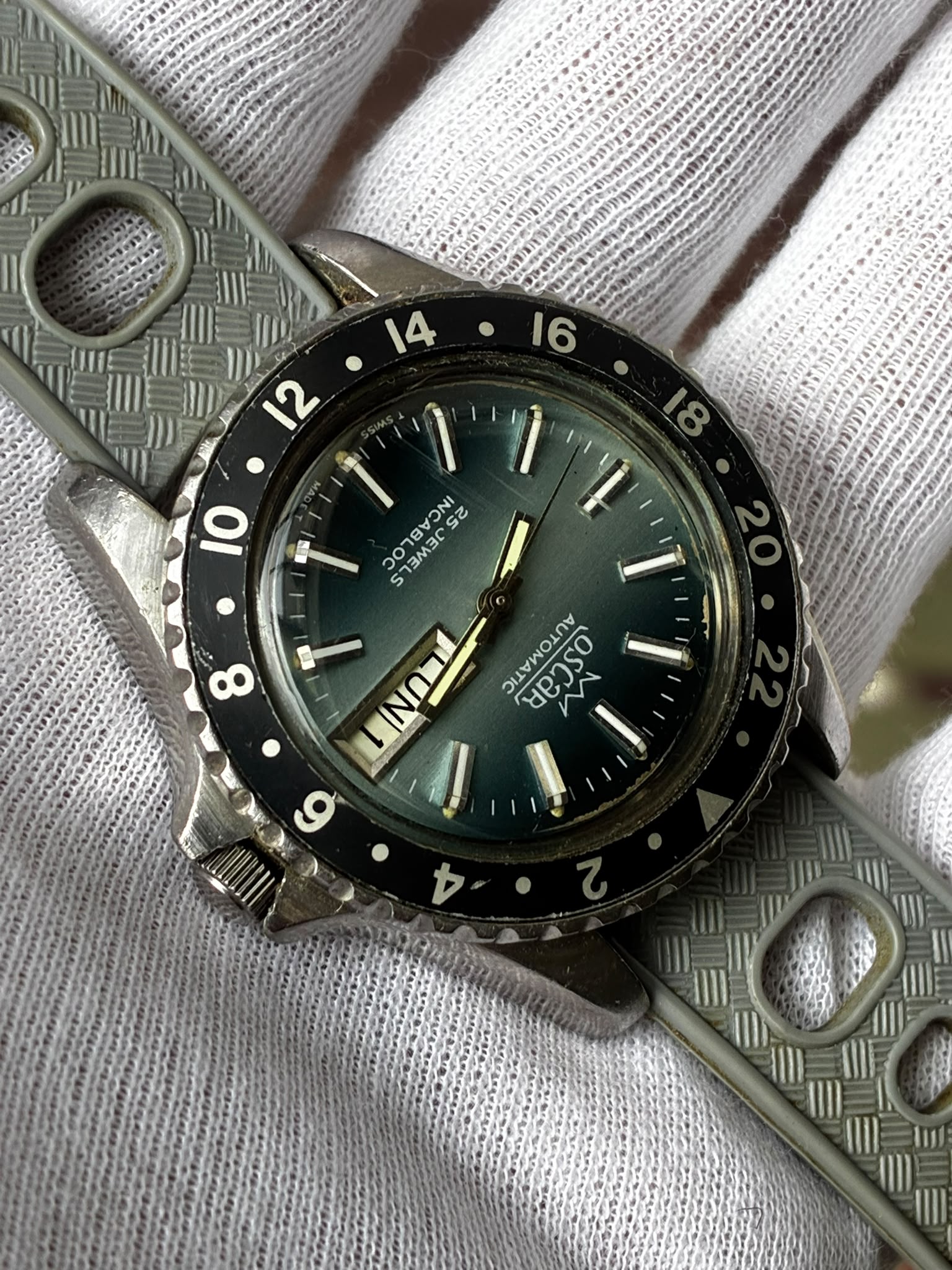 Reloj diver automático caja de acero Oscar - Imagen 7